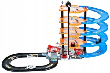 ГОНОЧНАЯ ТРАССА, 4-ЭТАЖНАЯ ГОРКА, ПАРКОВКА НА 4 АВТОМОБИЛЯ