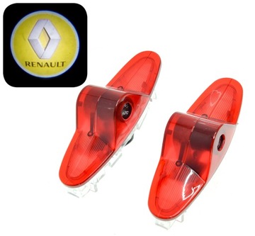 Lod -проекторы Renault Lod Logo Logo Laguna Espace Koleos 2 Vel Satis 2 ПК.