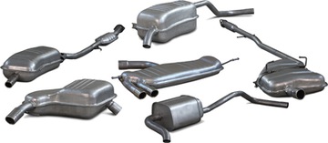 SKODA FABIA 1.4 99-07 ГЛУШИТЕЛЬ ЦЕНТРАЛЬНЫЙ