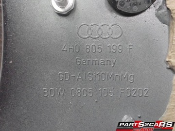 ФАРТУК КРЫЛА ЛЕВАЯ ЧЕТВЕРТЬ ПЕРЕДНЯЯ A8 D4 LX5R