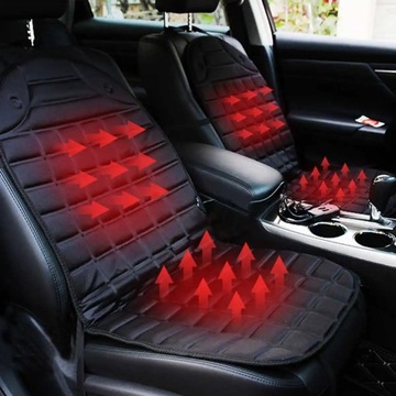 2шт. КОВРИК С ПОДОГРЕВОМ СИДЕНЬЯ С ДВОЙНЫМ ПОДОГРЕВОМ 12 В ДЛЯ АВТОМОБИЛЯ