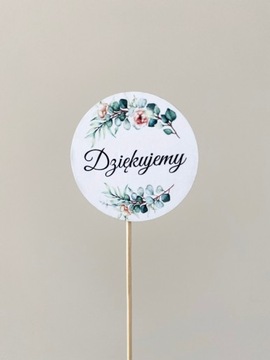 Topper Dziękujemy Miła Odmiana
