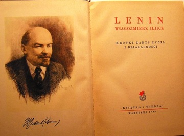 LENIN, Włodzimierz Iljicz - Krótki zarys życia '49