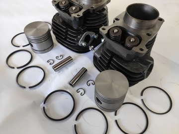 Цилиндры поршней M-72 K-750 MW-750 DNIEPR MT12 KOMP