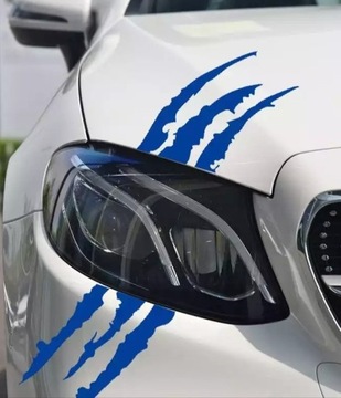 Wlepka auto pazur monster tuning zadrapanie blizna