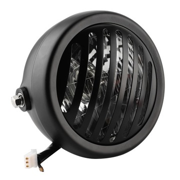 35W Uniwersalny motocykl Retro reflektor Grill