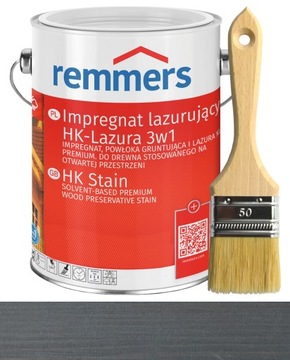 Remmers Hk-lasur lazura do drewna 5L Grafitowy