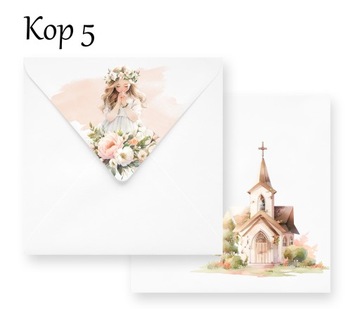 ПРИГЛАШЕНИЯ ДЛЯ ДЕВОЧКИ И МАЛЬЧИКА + ПЕЧАТНЫЙ КОНВЕРТ