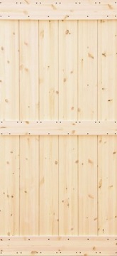 DRZWI DREWNIANE SOSNOWE PRZESUWNE LOFT RUSTIC E 90