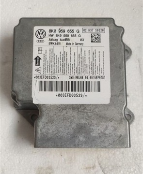 SENSOR MODUŁ PODUSZEK POWIETRZNYCH AIRBAG AUDI A5 8T A4 B8 8K0959655G
