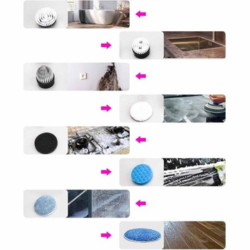 ЭЛЕКТРИЧЕСКАЯ ВРАЩАЮЩАЯСЯ ЩЕТКА ДЛЯ ЧИСТКИ ПЛИТКИ СКРУББЕРНАЯ ГРУППА ШВАБРА 9 В 1