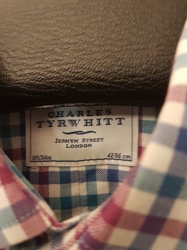 Charles Tyrwhitt KOSZULA MĘSKA ROZ.L/XL\42 ORYGINA