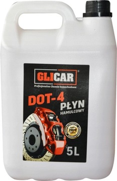 GLICAR DOT-4 PŁYN HAMULCOWY 5L