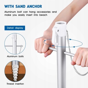Пляжный зонт, полосатый зонт, навес от солнца
