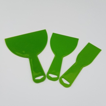 3-częściowy plastikowy zestaw skrobaków szpatułkowych