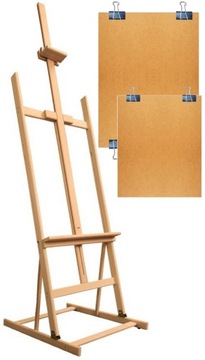 BUKOWA SZTALUGA STUDYJNA 170-250 cm + 2 RYSOWNICE