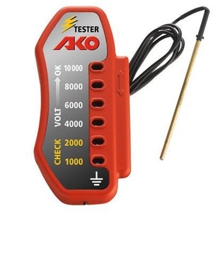 Miernik Tester Napięcia Próbnik Pastucha Ogrodzeń Elektrycznych AKO 10 KV