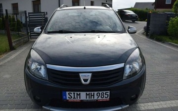 Dacia Sandero I Hatchback 5d 1.6 MPI 87KM 2010 Dacia Sandero Stepway 1.6B Klima 2 Kpl Kol Hak Sprowadzony Oplacony, zdjęcie 4