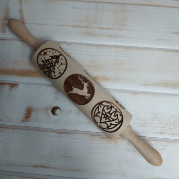 Пряничное печенье ролик с узором 6 печенье шаблоны висит бесплатно