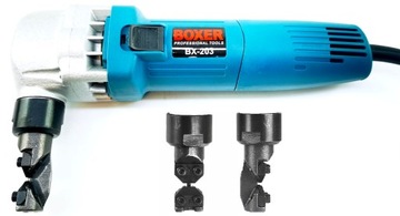 ELEKTRYCZNE NOŻYCE SKOKOWE DO CIĘCIA BLACHY 1500W