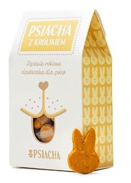 PRZYSMAK CIASTECZKA DLA PSÓW PSIACHA Z KRÓLIKIEM