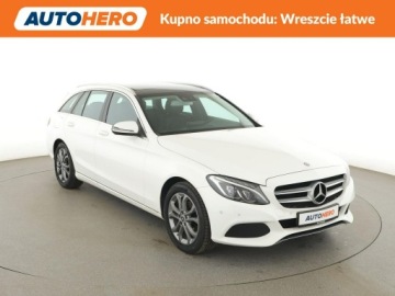 Mercedes Klasa C W205 Kombi 180 156KM 2017 Mercedes C 180 automat full LED navi klima auto, zdjęcie 9