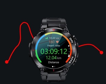 Gravity GT8-6 biały smartwatch idealny na prezent