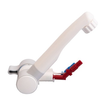 Смеситель Comet London с изливом для горячей и холодной воды 27 мм Белый