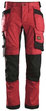 Spodnie robocze Snickers Allround Stretch 6241 r. 60 k.1604 czerwony
