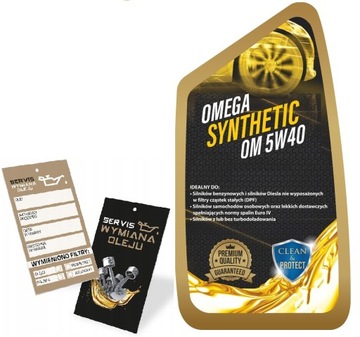ПОЛЬСКОЕ Omega СИНТЕТИЧЕСКОЕ МАСЛО 5W40 505.00 505.01 20л