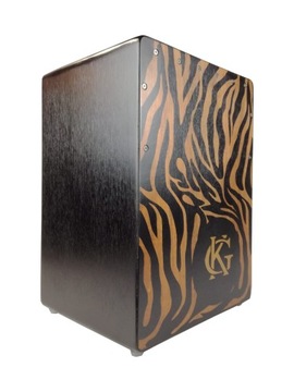 KG Cajon BSP FMS Large Zebra Flamenco Multi String 8+8