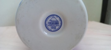 Фукагава ЯПОНСКАЯ ФАРФОРОВАЯ ВАЗА