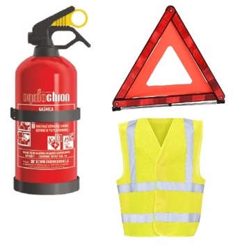 Gaśnica proszkowa GP-1 BC z wieszakiem