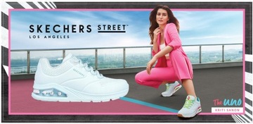 Buty sneakersy damskie Skechers Uno Stand on Air SKECH AIR WYGODNE SPORTOWE