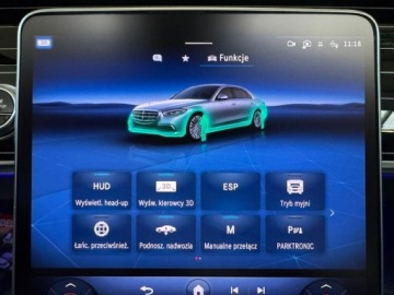 Mercedes Klasa S W223/V223 2022 Mercedes S 580 SALON PL / VOLL / 4X4 / DYSTRONIC /, zdjęcie 37