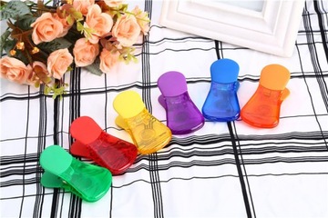 6x klipsy do toreb klipsy magnetyczne do żywności do lodówki