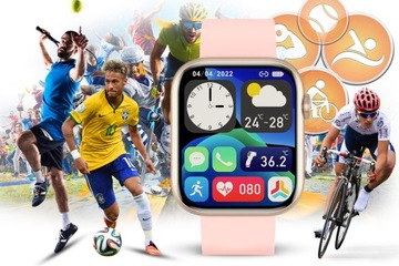 SMARTWATCH DAMSKI ZEGAREK GRAVITY +GRAWER ROZMOWY POLSKIE MENU 260mAh sport