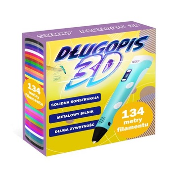 3D РУЧКА 3D РУЧКА ДЛЯ ПРИНТЕРА 3 ПОКОЛЕНИЯ 134 М