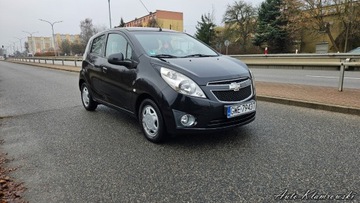 Chevrolet Spark II Hatchback facelifting 1.0L DOHC 68KM 2013 Chevrolet Spark Chevrolet Spark 1.0 Benz 1 Wlasciciel Klima Benzyna, zdjęcie 3