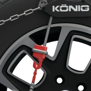 Цепи противоскольжения для колес KONIG XG CROSS 249 235/55R19 9мм ONORM TENSIONER