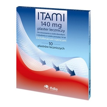 Itami plastry lecznicze 10sz zwichnięcie stłuczeni