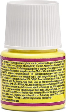 FARBA MATOWA PEBEO DECO 056 ŻÓŁTA DREWNO 45ml