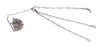 Grill Nierdzewny Trójnóg Palenisko Ruszt 70cm INOX