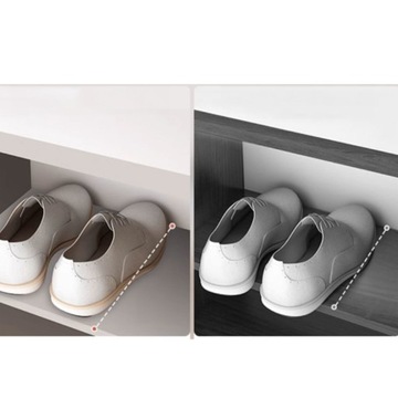 СОВРЕМЕННЫЙ КОМОД, БЕЛАЯ ЕМКОСТЬ ДЛЯ ОБУВИ, КНИЖНЫЙ ШКАФ ДЛЯ ОБУВИ, 2 ДВЕРИ, УЗКИЙ