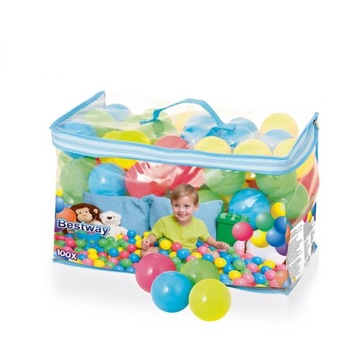 ШАРЫ ДЛЯ СУХОГО БАССЕЙНА 100 ШТ BESTWAY 52027