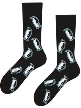 Skarpety kolorowe TODO SOCKS Pingwiny ca 43-46