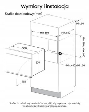Установите духовку SAMSUNG NV7B5745PAK + NQ5B5763DBK с удовольствием. пары + компактный