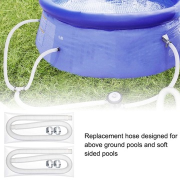 ГИБКИЙ ШЛАНГ ЗАЖИМЫ ДЛЯ ШЛАНГА ДЛЯ БАССЕЙНА ШЛАНГ ФИЛЬТР-НАСОСА