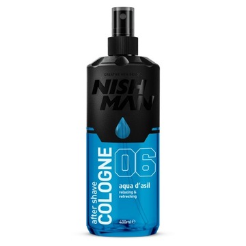 Woda kolońska po goleniu Nishman Aqua N6 400ml