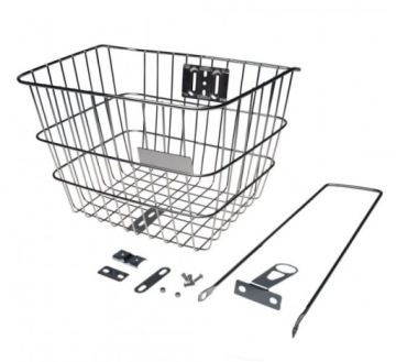 KOSZ ROWEROWY PRZÓD METALOWY